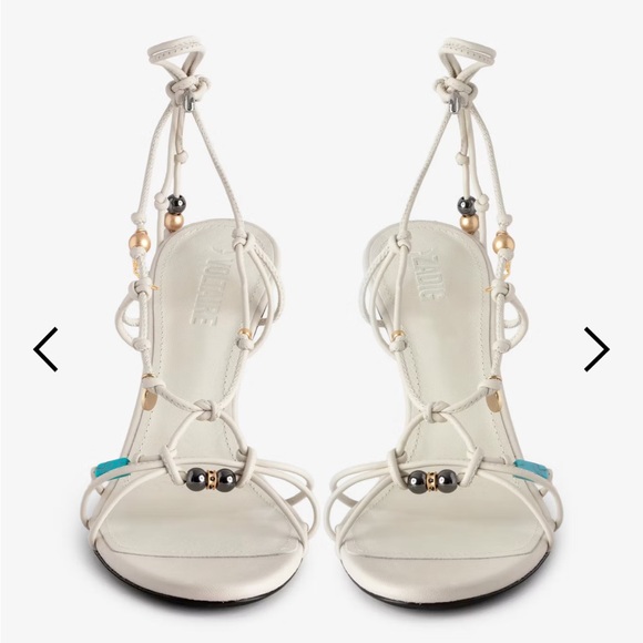 ALANA SMOOTH LAMBSKIN SANDALS - Picture 4 of 9